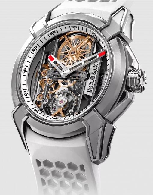 Jacob & Co EX110.20.AA.AI.ABRUA EPIC X TITANIUM WHITE replica watch